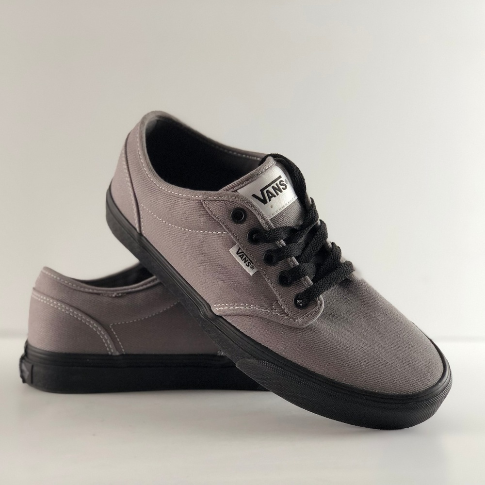 Vans Atwood S18 Textile Pewter Grey Black Sole